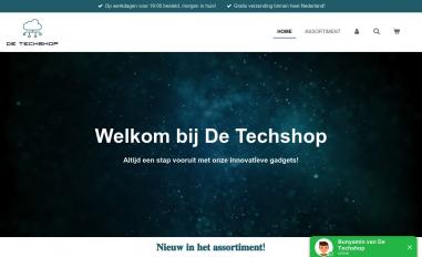 Schermafbeelding van detechshop.nl