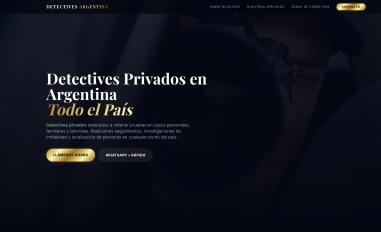 Schermafbeelding van detectivesenargentina.com