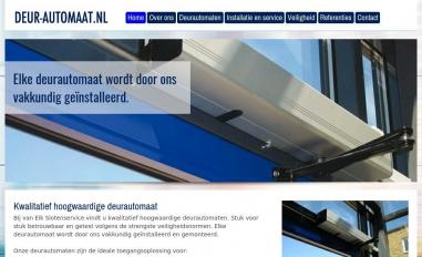 Schermafbeelding van deur-automaat.nl