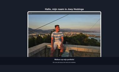 Schermafbeelding van dev.joeyhuizinga.nl