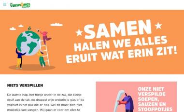 Schermafbeelding van deverspillingsfabriek.nl