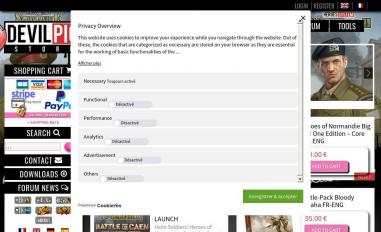 Schermafbeelding van devil-pig-games.com