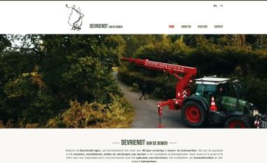 Schermafbeelding van devriendt-agro.be