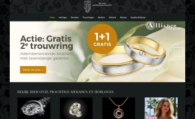Schermafbeelding van devriesjuwelier.nl