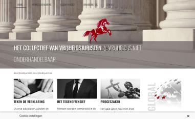 Schermafbeelding van devrijheidsjurist.nl