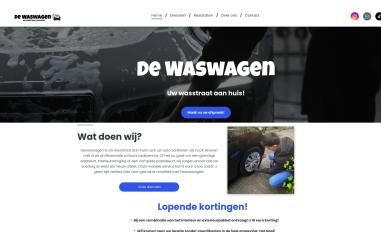 Schermafbeelding van dewaswagen.nl