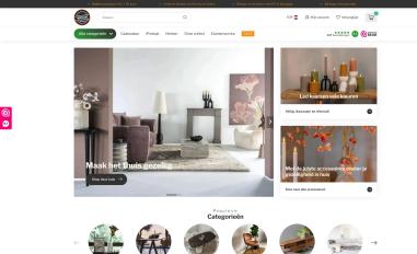 Schermafbeelding van dewoonwinkel.nl