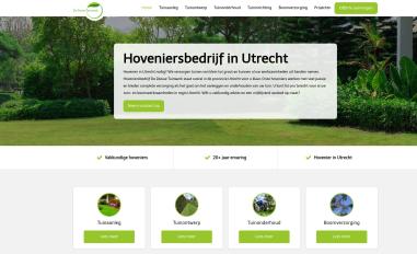 Schermafbeelding van dezeeuwtuinwerk.nl