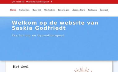 Schermafbeelding van dezontherapie.nl