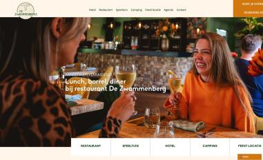 Schermafbeelding van dezwammenberg.nl