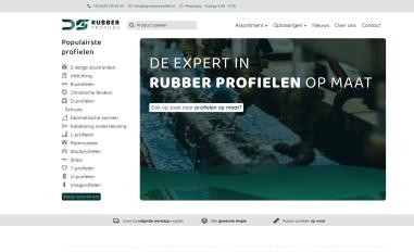 Schermafbeelding van dgrubberprofiles.nl