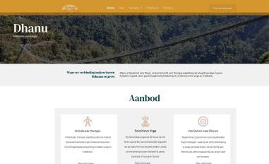 Schermafbeelding van dhanu.nl