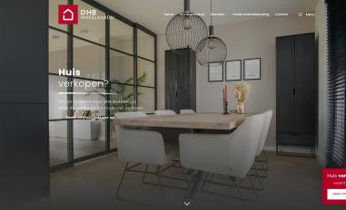 Schermafbeelding van dhbmakelaardijmh.nl