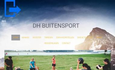 Schermafbeelding van dhbuitensport.nl