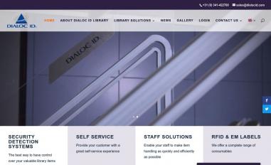 Schermafbeelding van dialocidlibrary.com