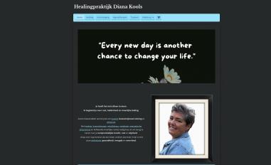 Schermafbeelding van dianakools.nl