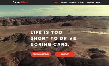 Schermafbeelding van dickerschutz.com