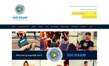 Schermafbeelding van diedaar.nl