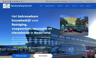 Schermafbeelding van dienstverleningkars.nl