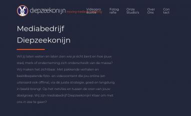 Schermafbeelding van diepzeekonijn.nl