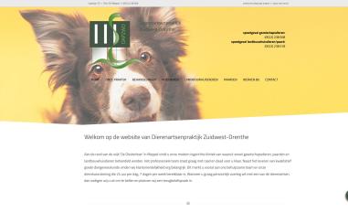 Schermafbeelding van dierenartsenpraktijkmeppel.nl