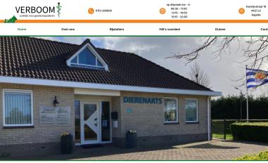 Schermafbeelding van dierenartsverboom.nl
