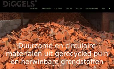 Schermafbeelding van diggels.co