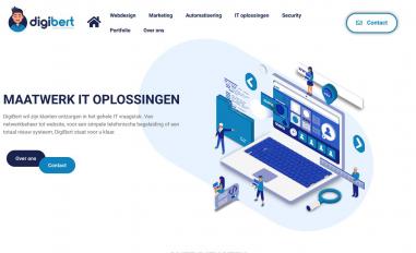 Schermafbeelding van digibert.nl