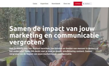 Schermafbeelding van digital-minds.nl