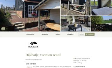 Schermafbeelding van dijkhofje.nl