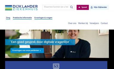 Schermafbeelding van dijklander.nl