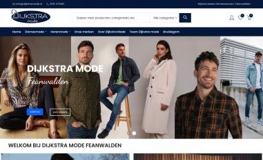 Schermafbeelding van dijkstramode.nl