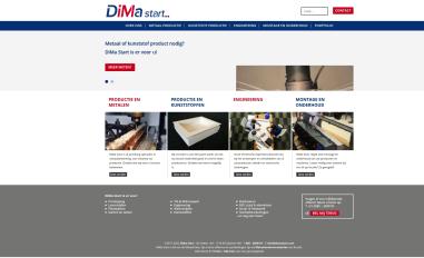Schermafbeelding van dimastart.com