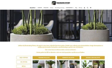 Schermafbeelding van dimatradingpottery.be
