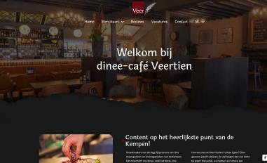 Schermafbeelding van dineecafeveertien.nl