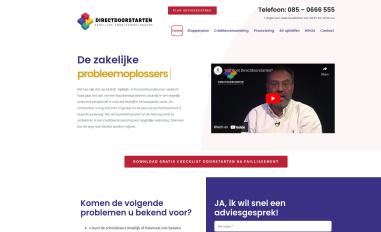 Schermafbeelding van directdoorstarten.com