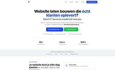 Schermafbeelding van directitservices.base44.app
