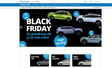 Schermafbeelding van directleaseprivate.nl