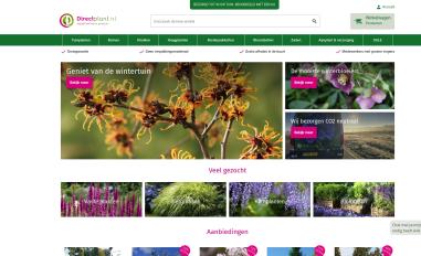 Schermafbeelding van directplant.nl