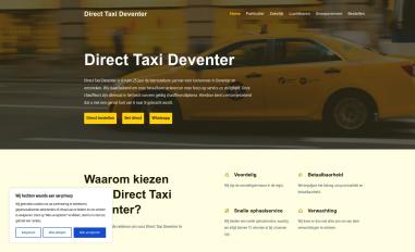 Schermafbeelding van directtaxideventer.nl
