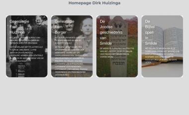 Schermafbeelding van dirkhuizinga.nl