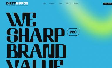 Schermafbeelding van dirtyhippos.be