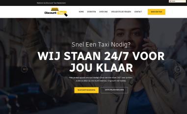 Schermafbeelding van discount-taxi.nl