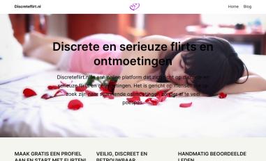 Schermafbeelding van discreteflirt.nl