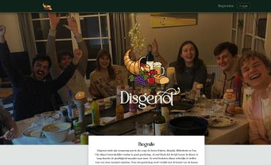Schermafbeelding van disgenot.nl