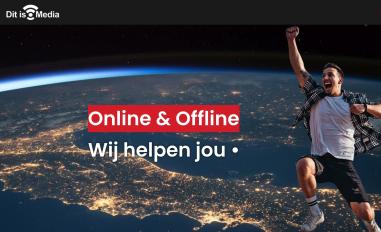 Schermafbeelding van ditismedia.nl