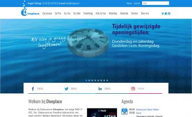 Schermafbeelding van diveplace.nl