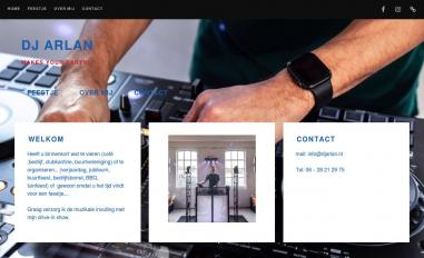 Schermafbeelding van djarlan.nl
