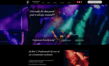 Schermafbeelding van djbenc.be