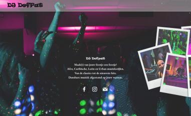 Schermafbeelding van djdefpat.nl